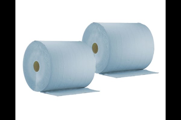 60-125 Cleaning Paper Blue 2-Ply Glued