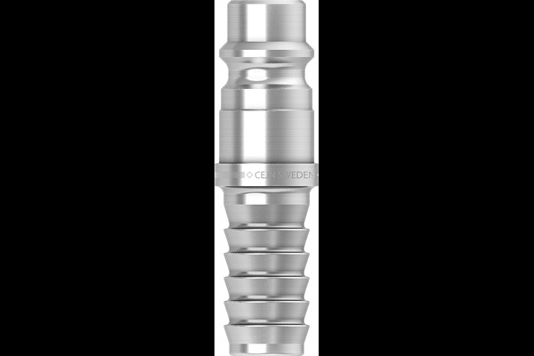 Nippel Slangetilslutning 3/8" (10 mm), Series 320 eSafe