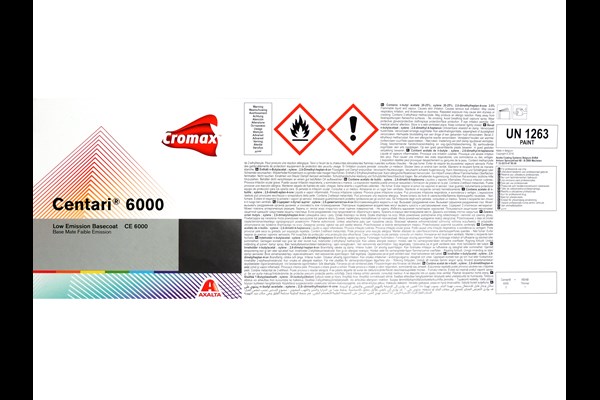 Centari 6000 Label