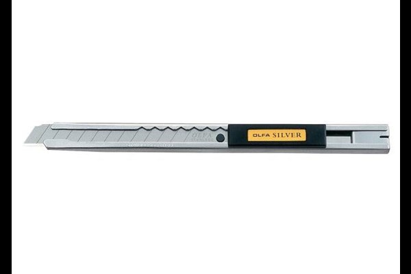 9mm Stainless Steel Slide-lock Utility Knife (SVR-1)